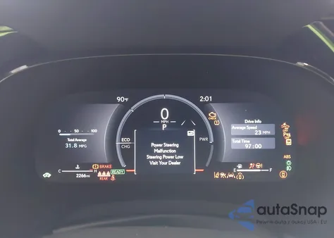 2025 Lexus Rx 350H Premium z USA, uszkodzony, nr VIN 2T2BBMCA1SC086180